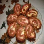 Rocambole de carne moída