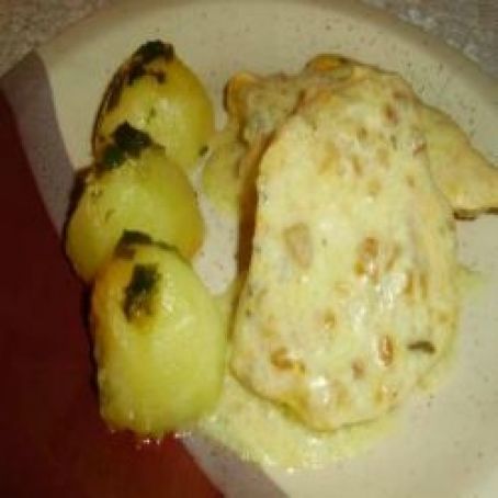 Frango ao creme de milho