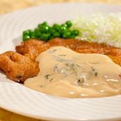 Filé de frango com molho Béarnaise