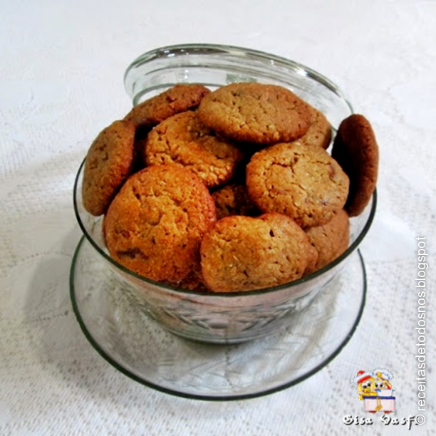 Biscoito de aveia da Juvenilda