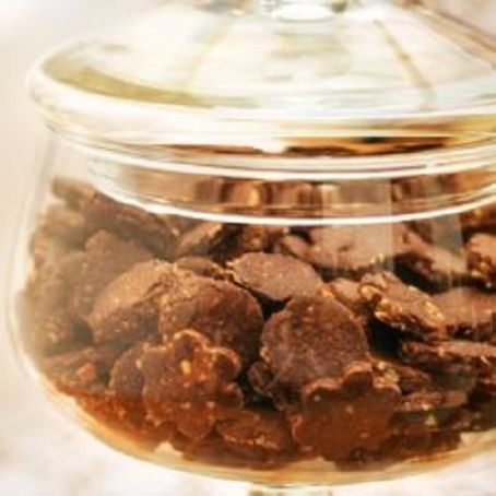 Biscoitinhos de aveia com chocolate