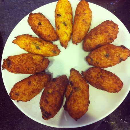 Bolinho de Arroz ao Curry