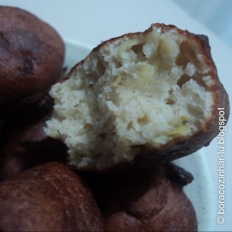 Bolinho frito de banana
