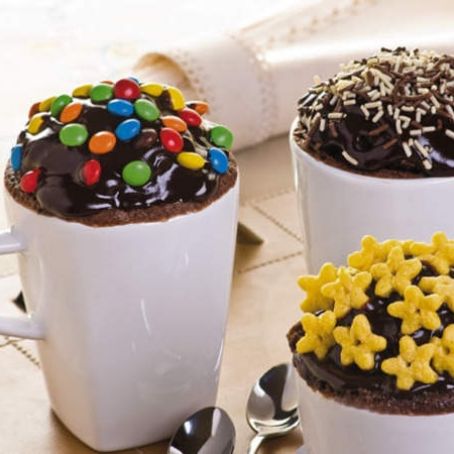 Bolo de Caneca de Chocolate