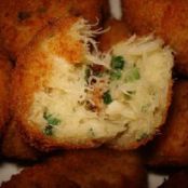 Bolinho de bacalhau e mandioca