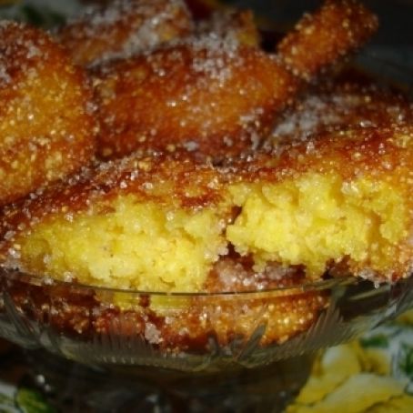 Bolinhos Fritos de Fubá