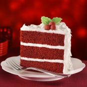 Bolo Veludo Vermelho (Red velvet cake)