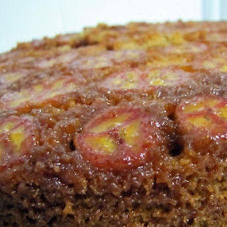 Torta integral de Banana com canela