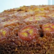 Torta integral de Banana com canela