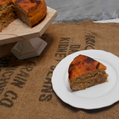 Bolo de amêndoa com gema queimada recheado de doce de ovos pobres - Etapa 1