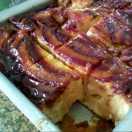 Bolo de banana rapido de liquidificador