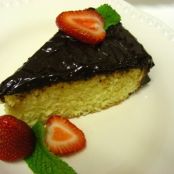 Bolo de Chocolate Branco com Cobertura de Chocolate - Etapa 2