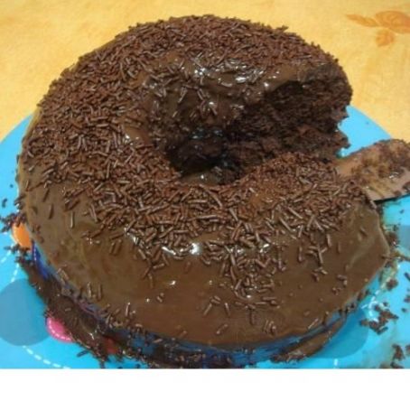 Bolo de chocolate rápido e maravilhoso
