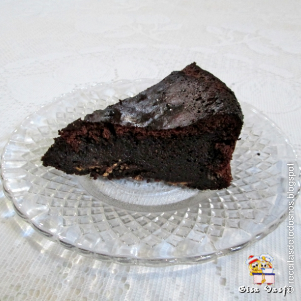 Bolo de chocolate sem glúten