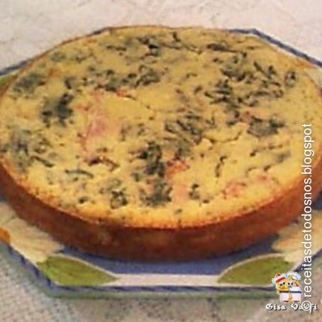 Bolo de espinafre