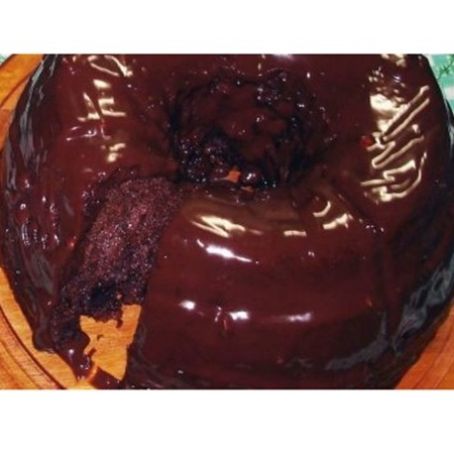 Bolo de iogurte de chocolate