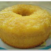 Bolo de laranja com casca