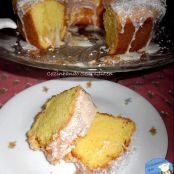 Bolo de laranja e coco