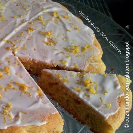 Bolo de laranja e maçã