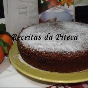 Bolo de marroquina e amêndoa