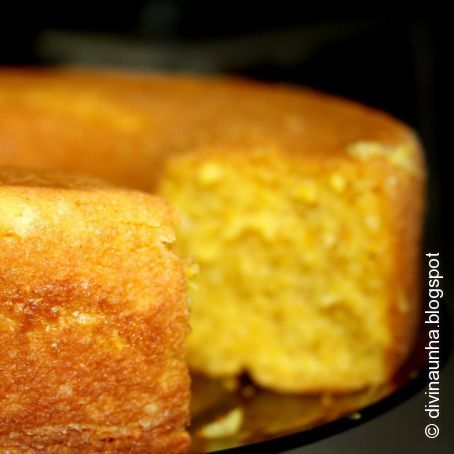 Bolo de Milho no Liquidificador de micro-ondas 