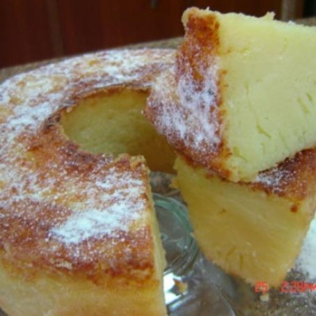 Bolo de queijo de forma
