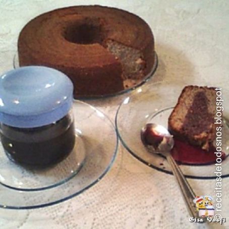 Bolo de suco de uva do Auli