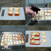 Bolo e biscoitinho de fécula de batata - Etapa 2