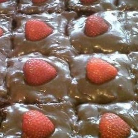 Bolo Gelado de Brigadeiro