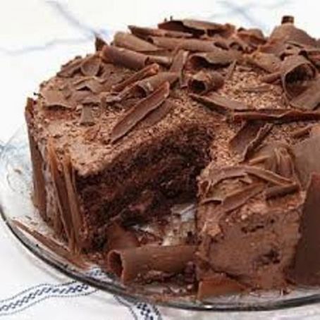 Bolo Mousse de Chocolate