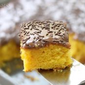 Bolo de Cenoura com Brigadeiro