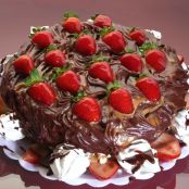 bolo de prestijo com morangos