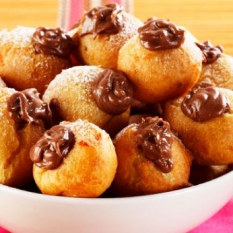 Bombinhas Fritas com Chocolate