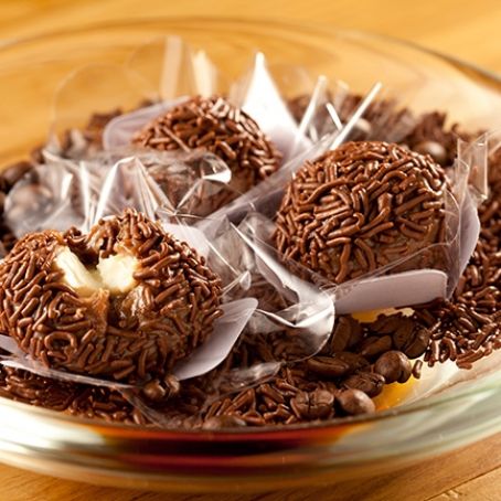 Brigadeiro de café com cream cheese