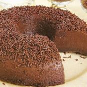 Brigadeirão de microondas