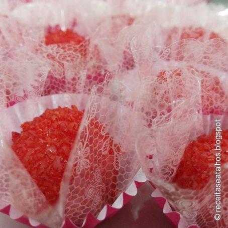 Brigadeiro de morango