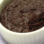 Mini brownie de microondas