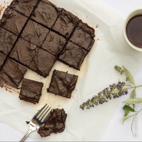Brownie de Abacate e Chocolate