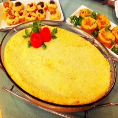 Pão de Queijo em camadas