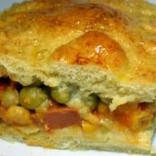 Cachorro quente de forno