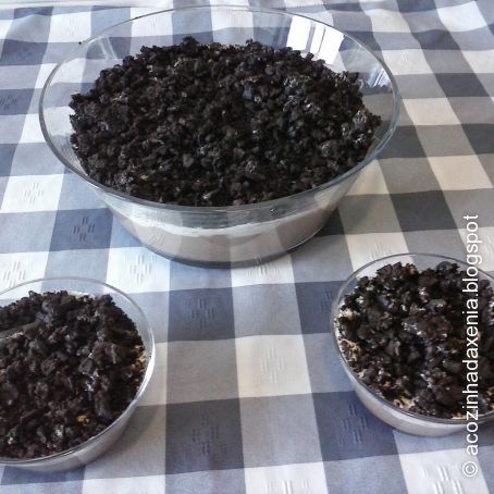 Pudim rápido de chocolate