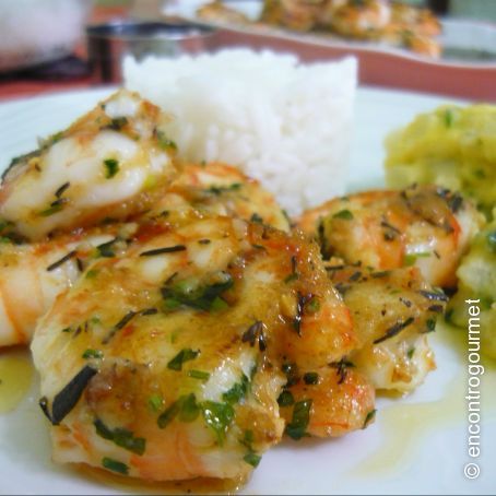 Camarão à provençal