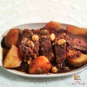 Carne assada de panela com calabresa