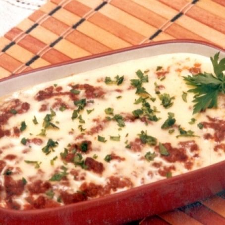 Carne Moída com Requeijão