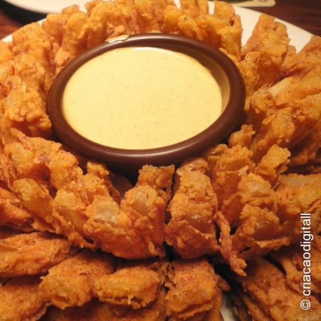 Cebola frita do Outback