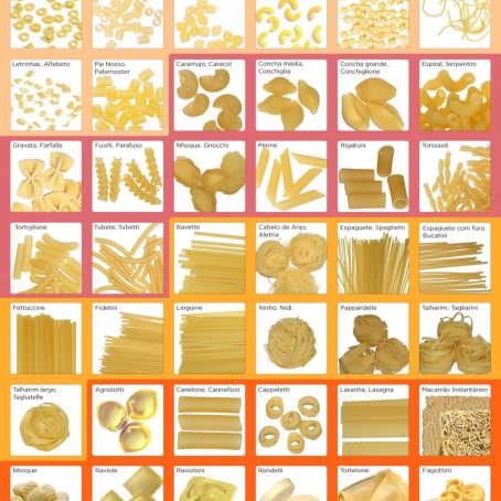 Tipos de Macarrão