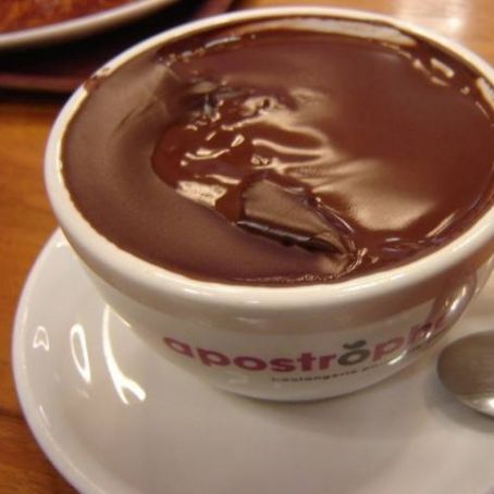 Chocolate quente cremoso