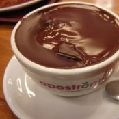 Chocolate quente cremoso
