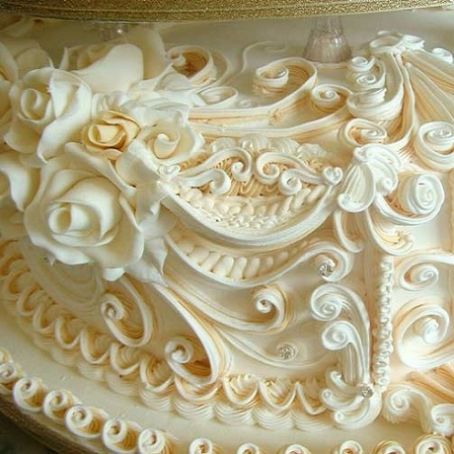 Bolo de laranja com cobertura de glâce