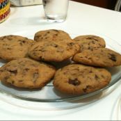 Cookies de Baunilha com Gotas de Chocolate